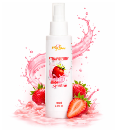 Lubrikant MyLove Taste Slide Sensitive Jagoda 100ml 101 4716-3